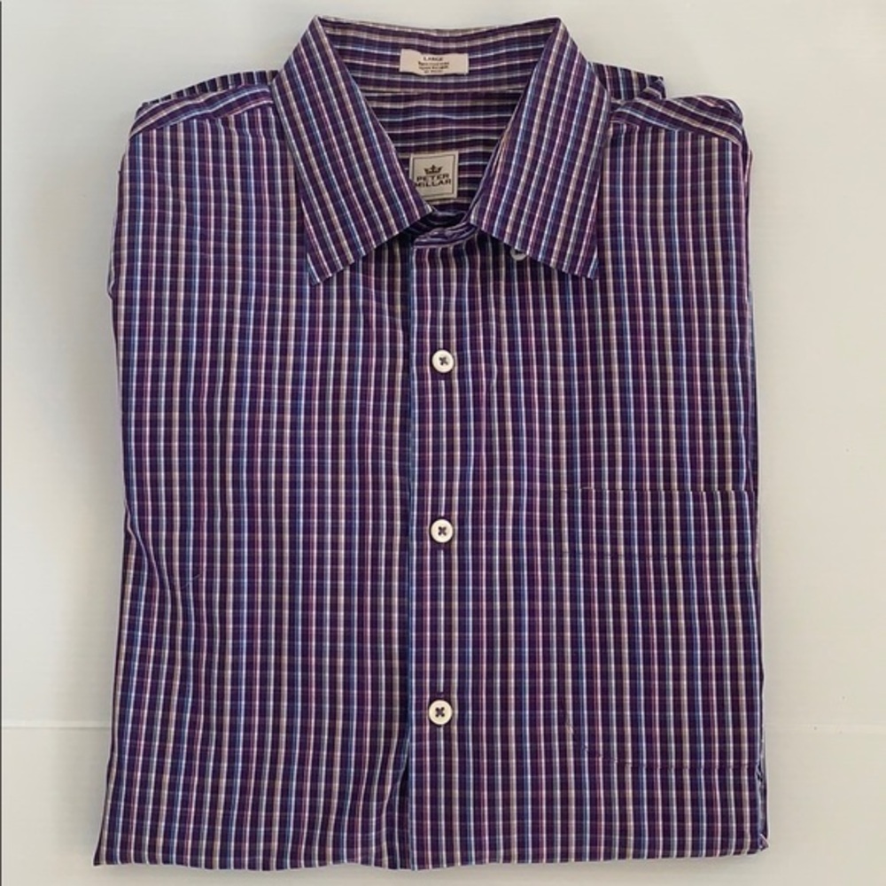 Peter Millar button up shirt. Sz Large